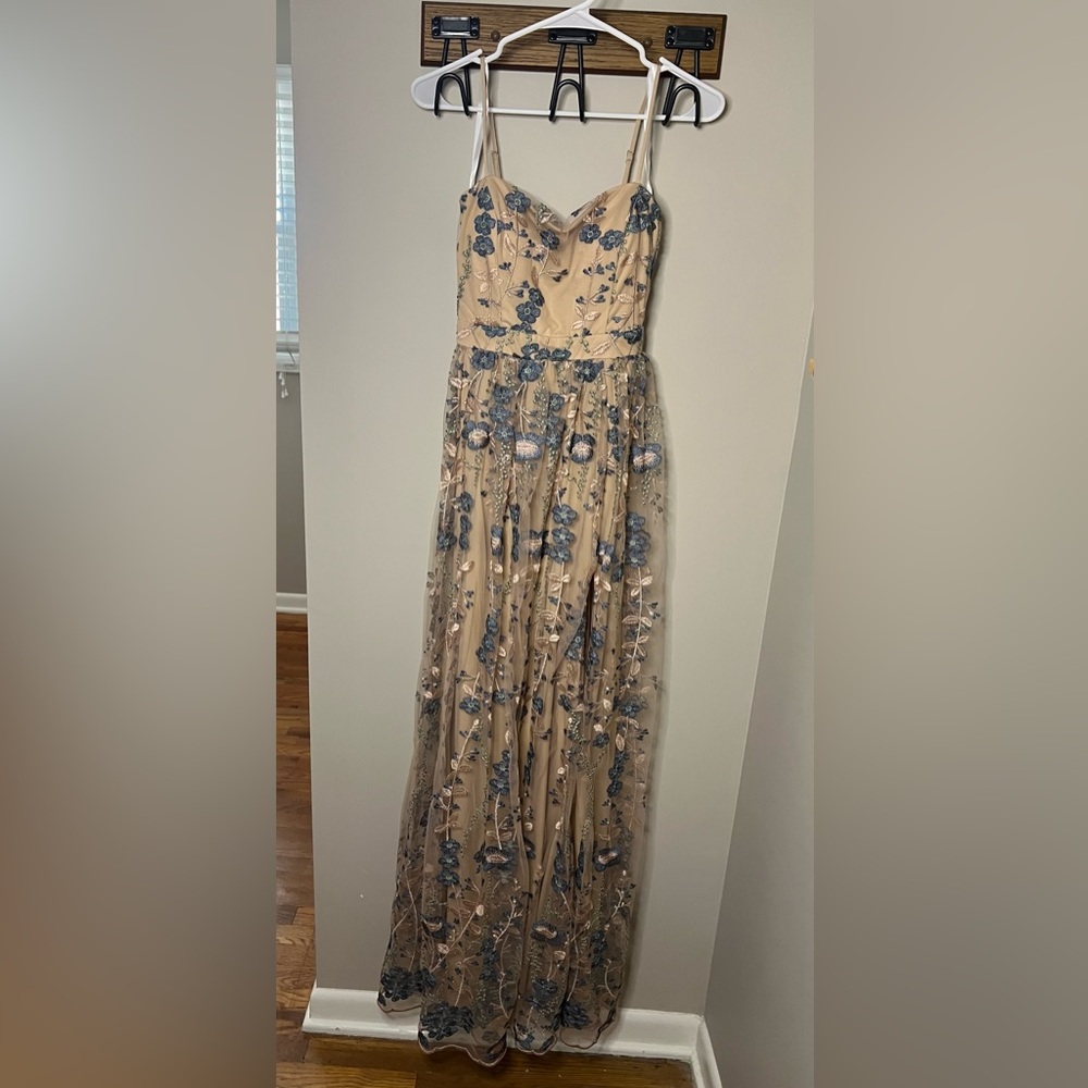Windsor Floral Appliqué Dress